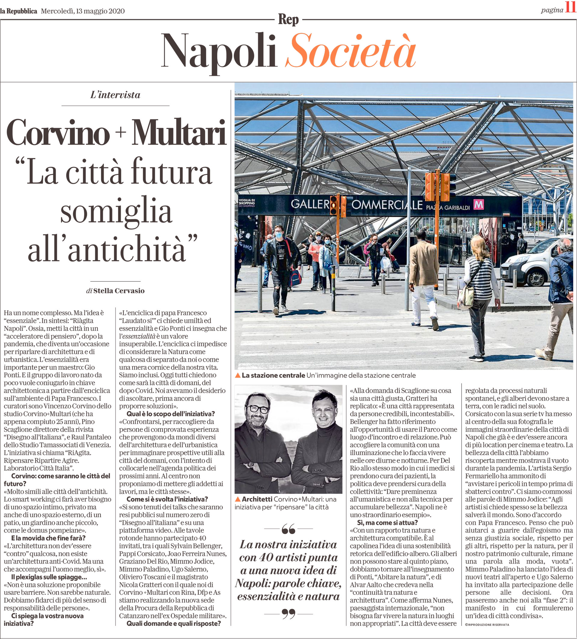 corvino + multari repubblica maggio 2020